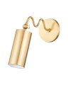 Bea vegglampe antikk messing