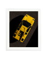 Birdseye View Lamborghini Countach White / XXL