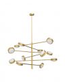 Blaize Chandelier Antique Brass