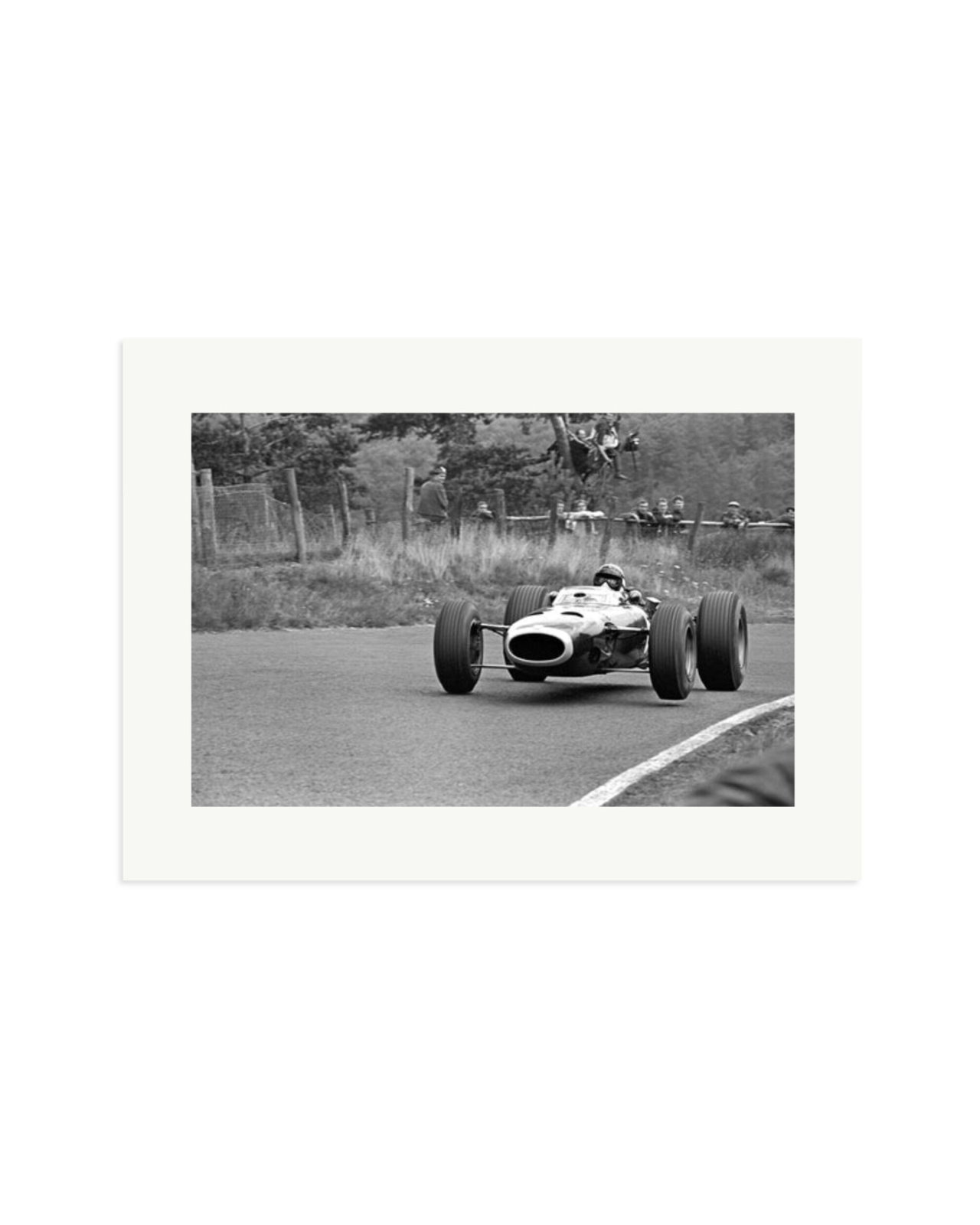 Graham Hill Racing Print Only / XL
