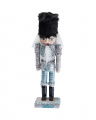 Alan Nutcracker Christmas Tree Decoration Silver