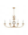 Gramercy Grande Wide Chandelier Gilded Iron