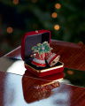 Isabelle Bells Napkin Ring Red