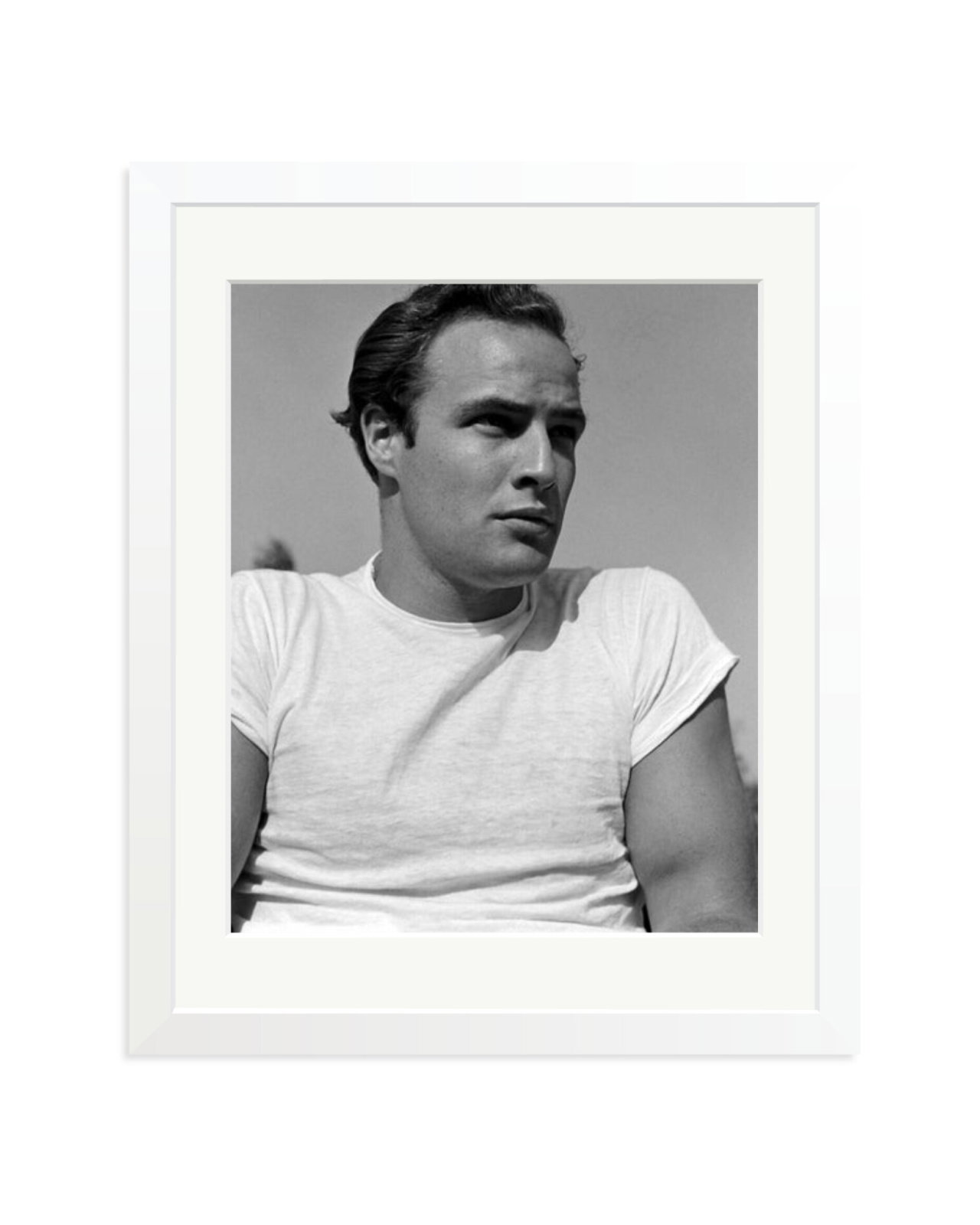 Marlon Brando, ‘The Men’ White / Medium