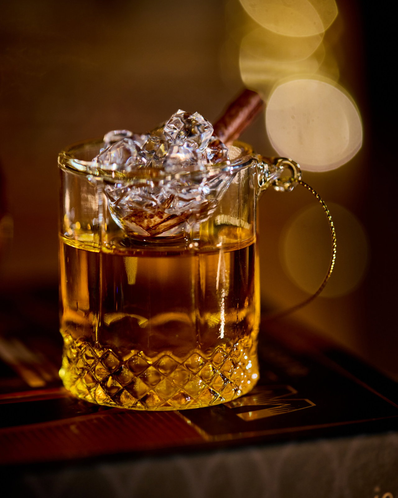 Oakwood whiskysett juletrepynt 3-sett
