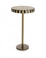 Albany Side Table Antique Brass