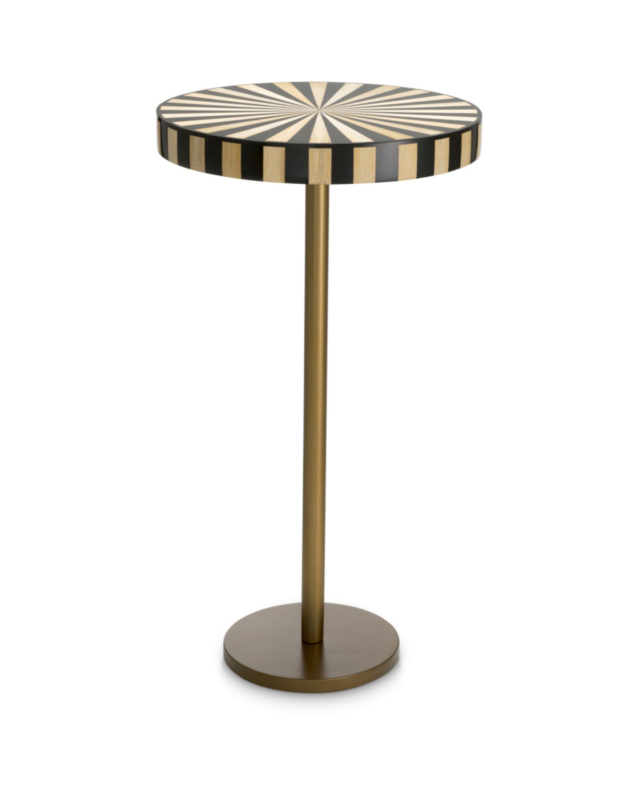 Albany Side Table Antique Brass