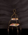 Vanelle Cake Stand vintage brass