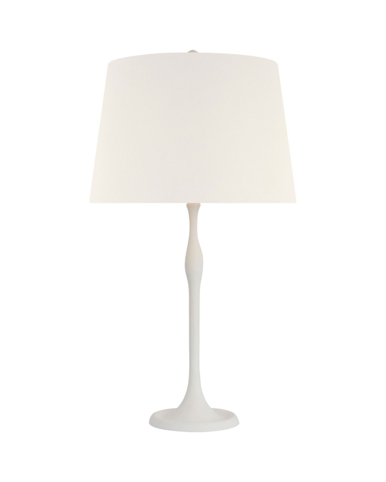 Romero Table Lamp White/Linen
