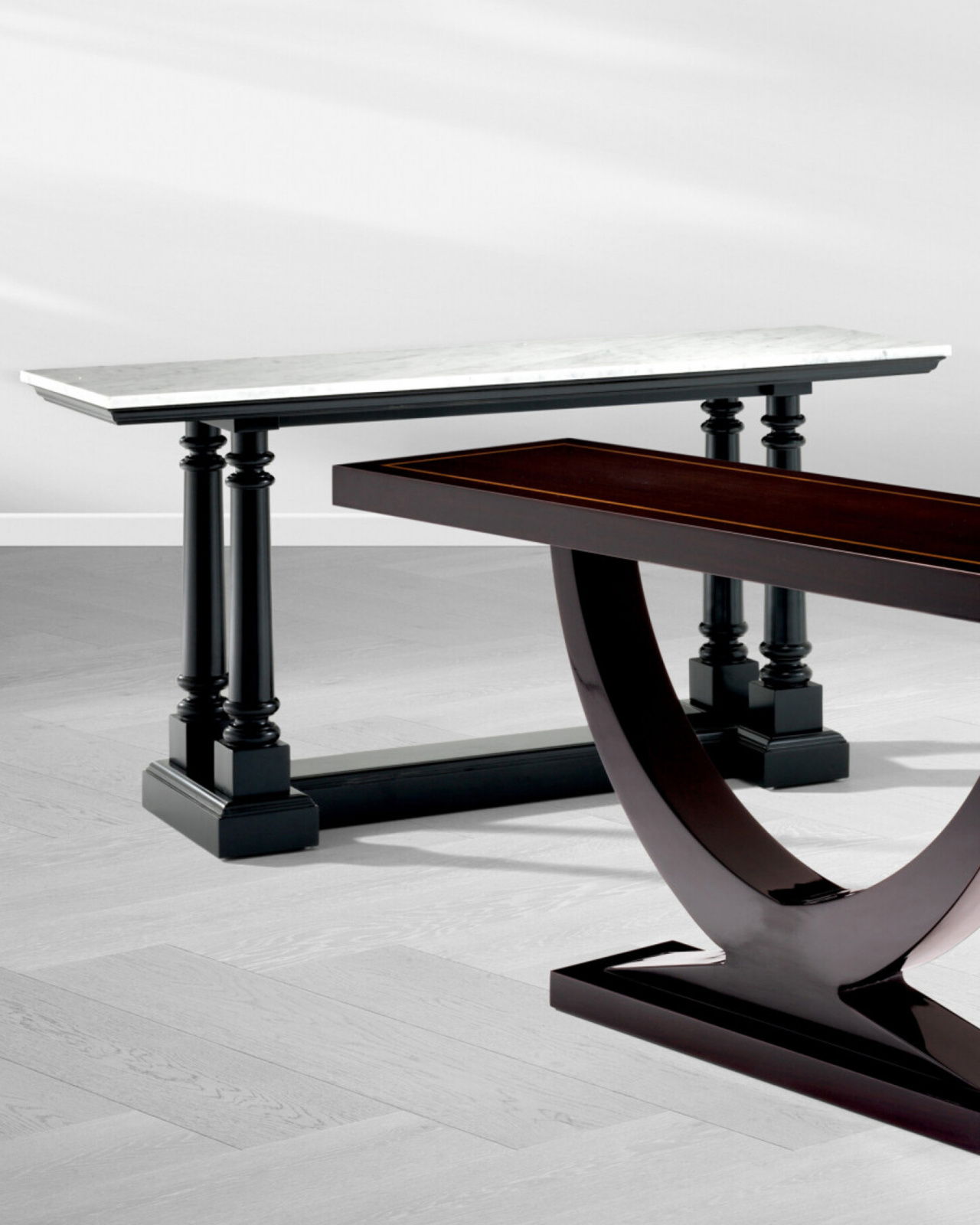 Walford consoletafel zwart