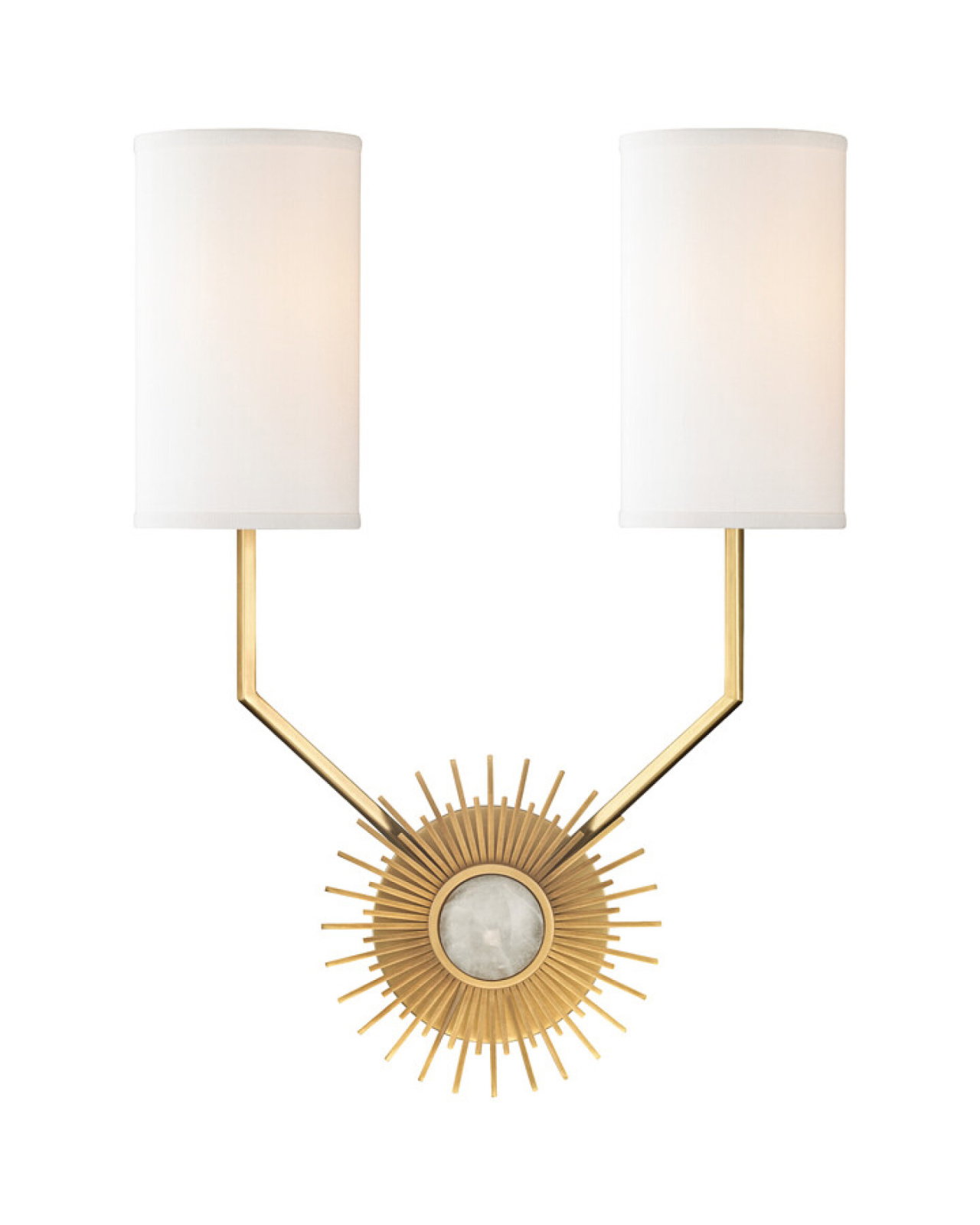 Borland Wall Sconce Aged Brass