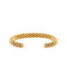 Rope Bangle bracelet gold