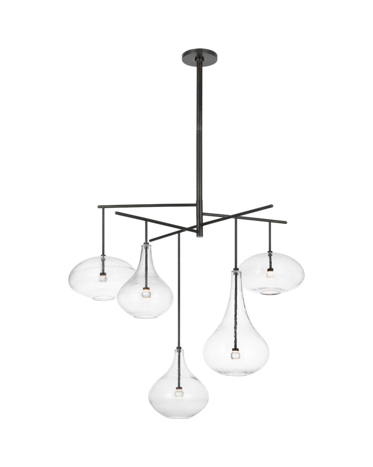 Lomme XL Chandelier Gun Metal