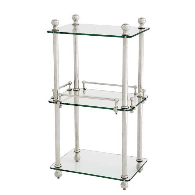 Devon Bathroom Rack Nickel