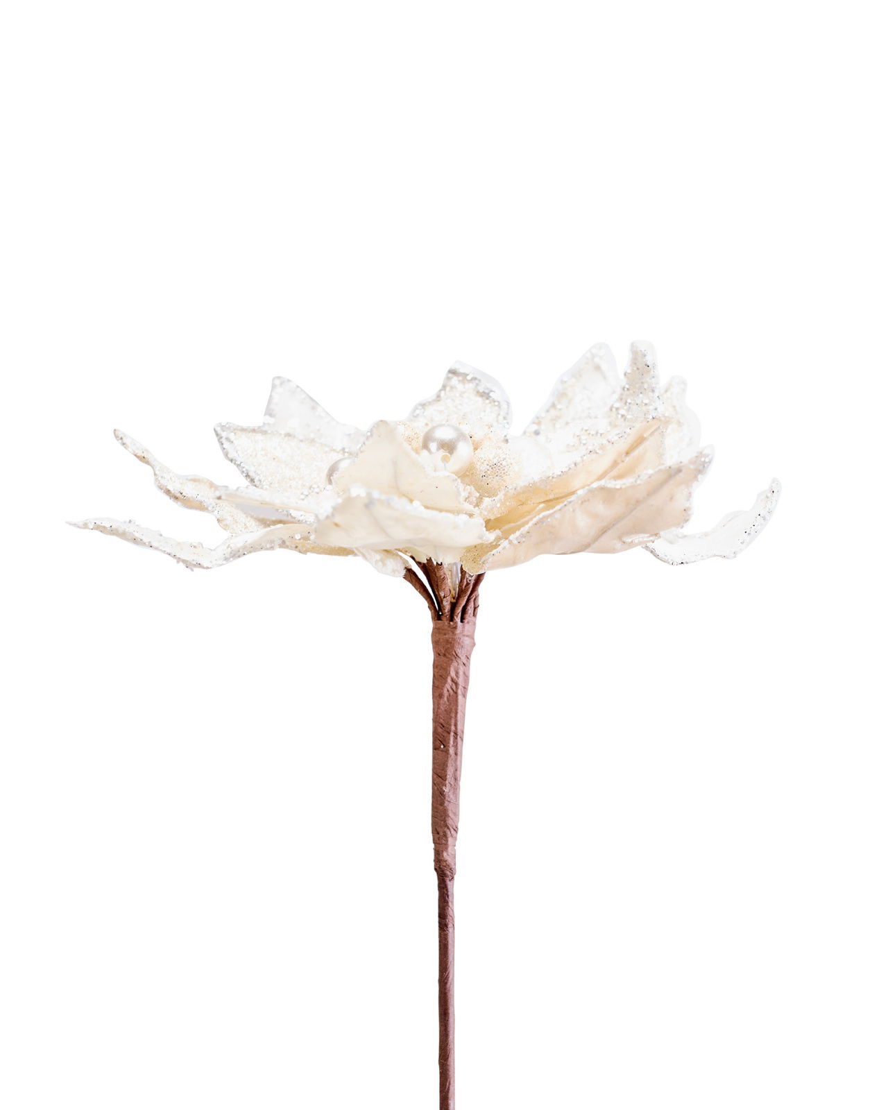 Kerstster decoratietak wit