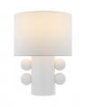 Tiglia Low Table Lamp White