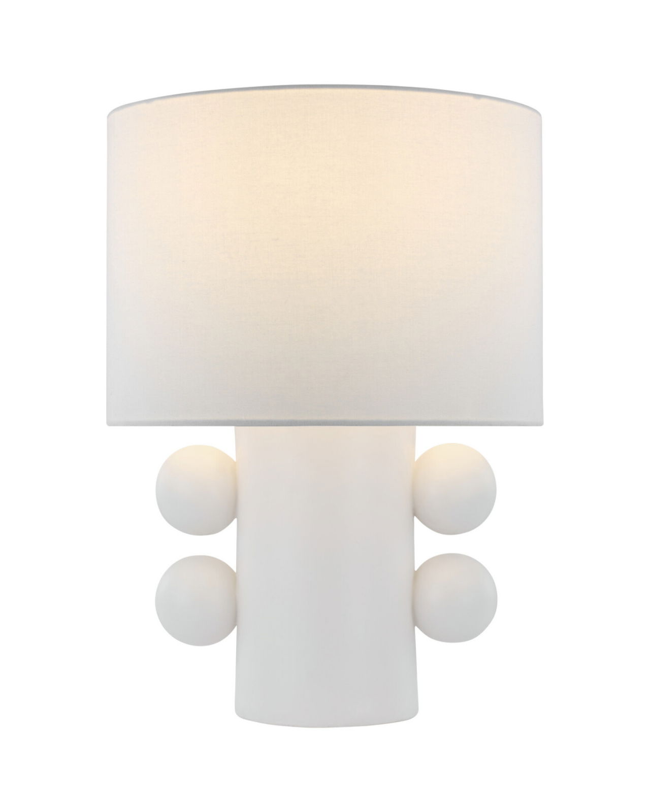 Tiglia Low Table Lamp White