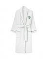 Wimbledon Baseline Robe White/Green