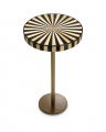 Albany Side Table Antique Brass