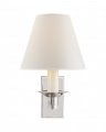 Evans Library Sconce Polished Nickel