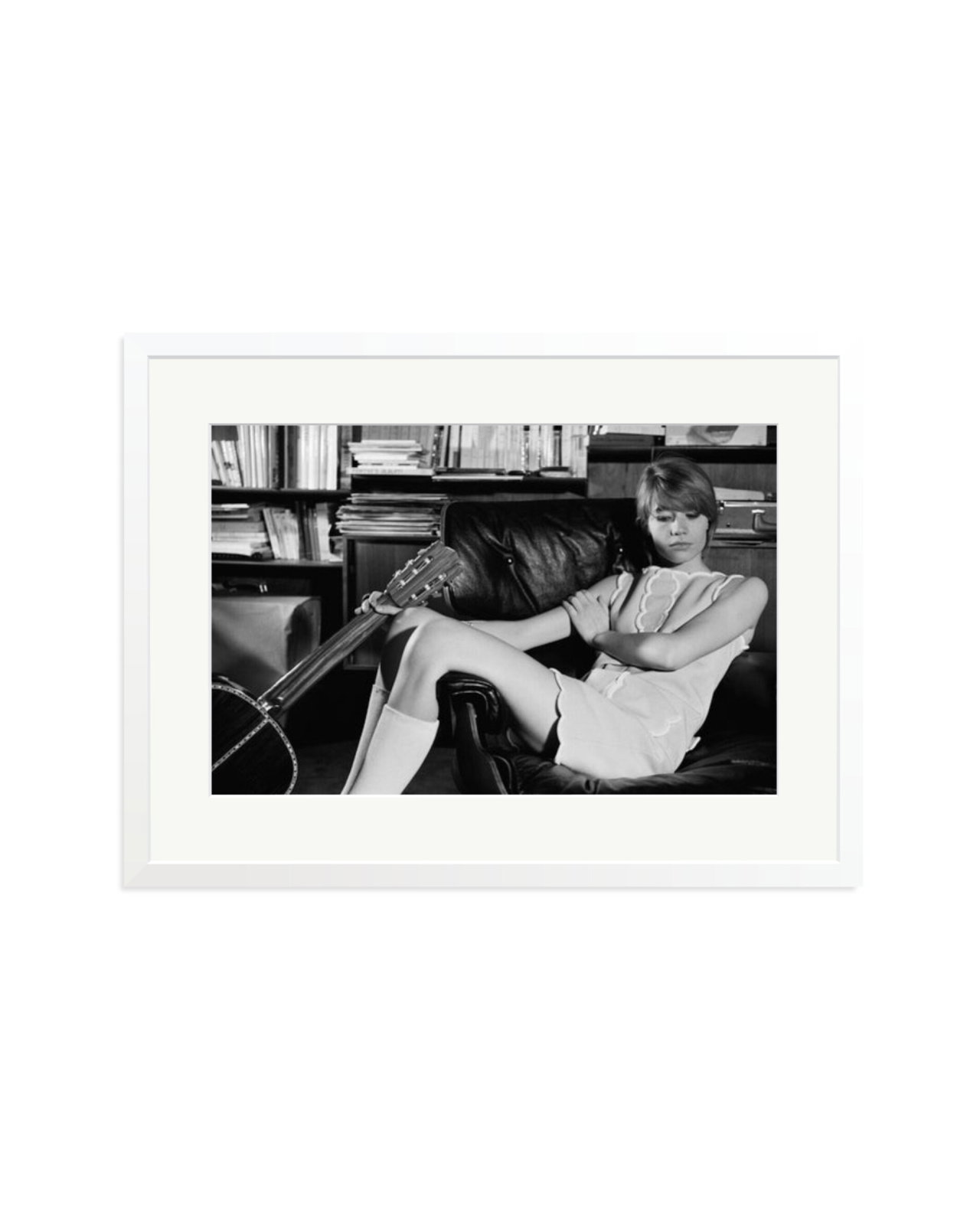 Francoise Hardy at Home White / XL