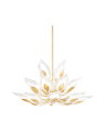 Blossom Chandelier Gold Leaf