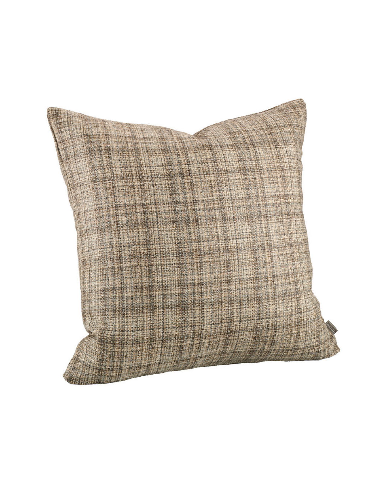 Callum Plaid Cushion Cover Brown