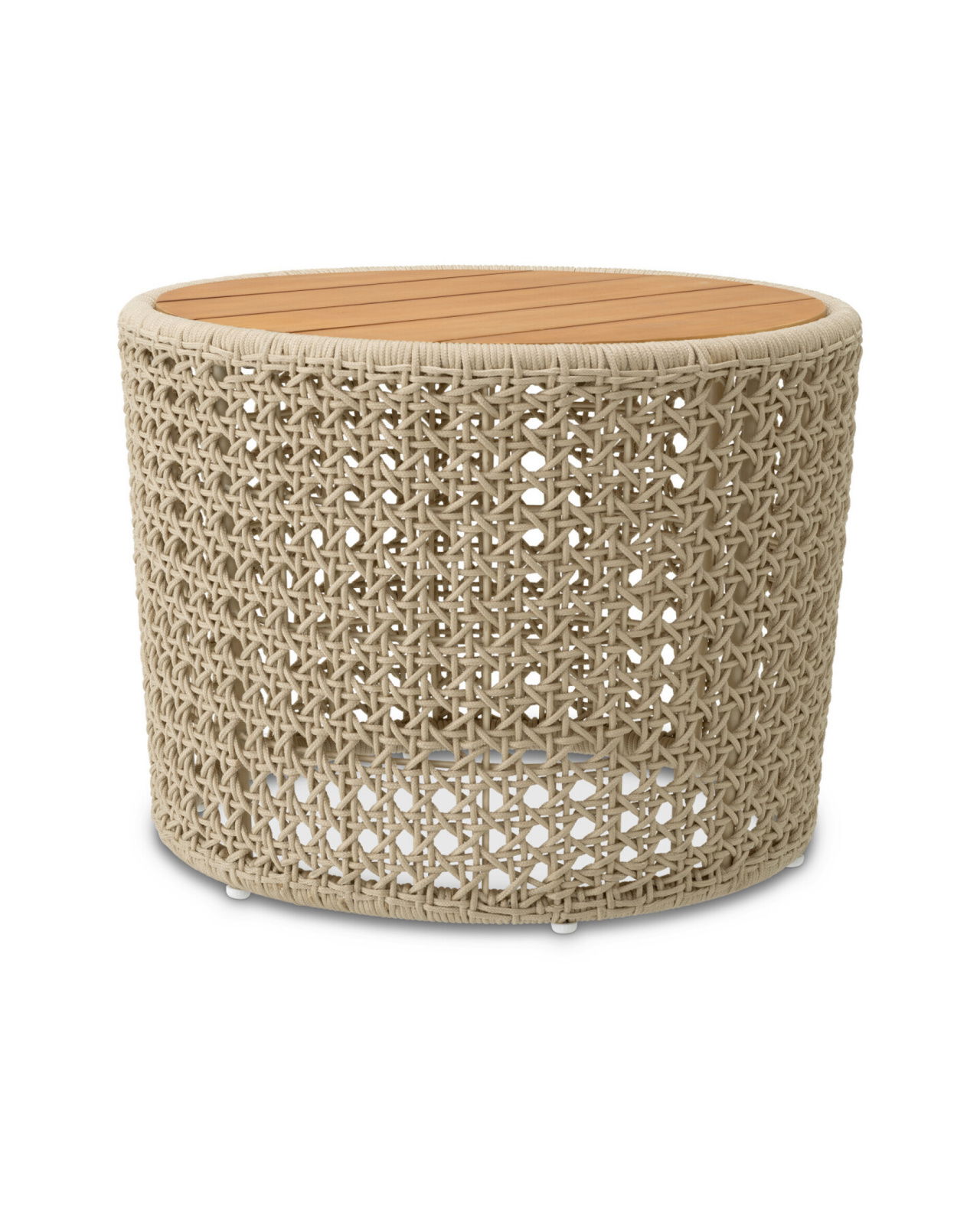 Trinity teak side table