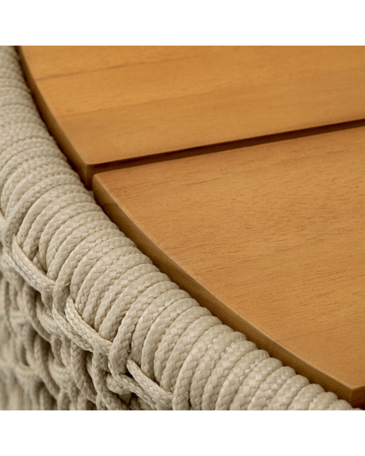 Trinity teak side table