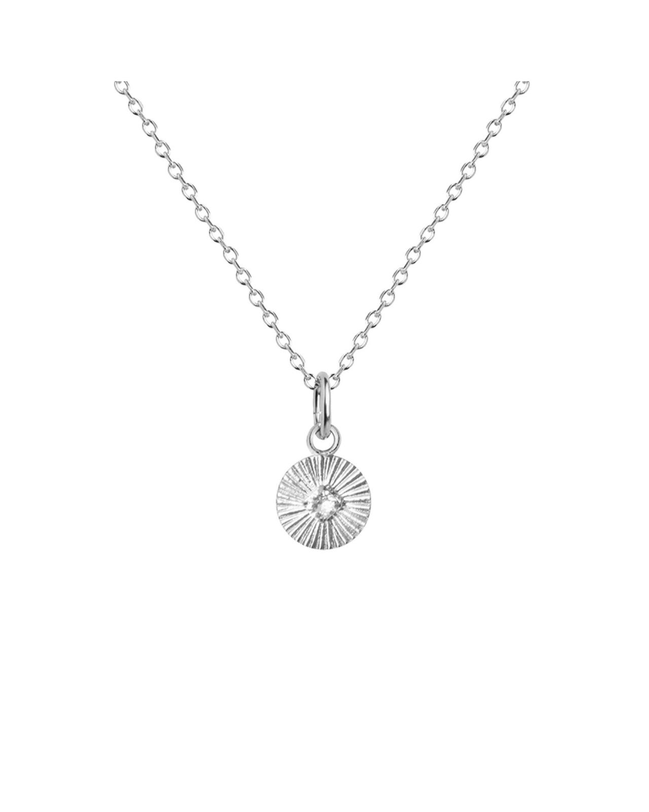 Mini Odessa halskæde crystal rhodium