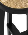 Dareau bar stool black