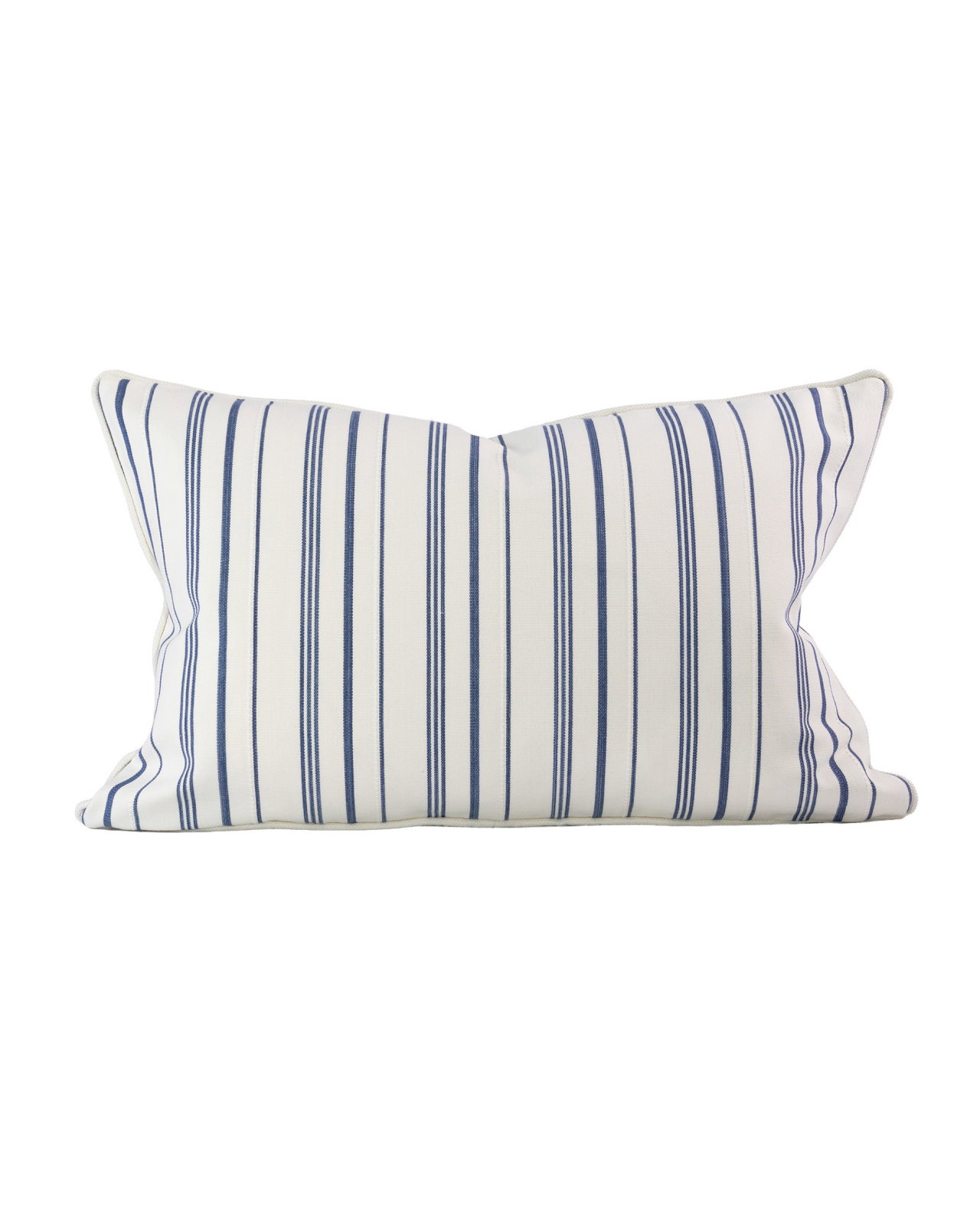 Annick Ticking kuddfodral blå/vit