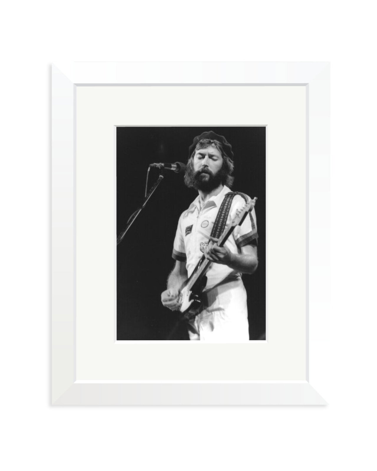 Eric Clapton 1975 White / Small