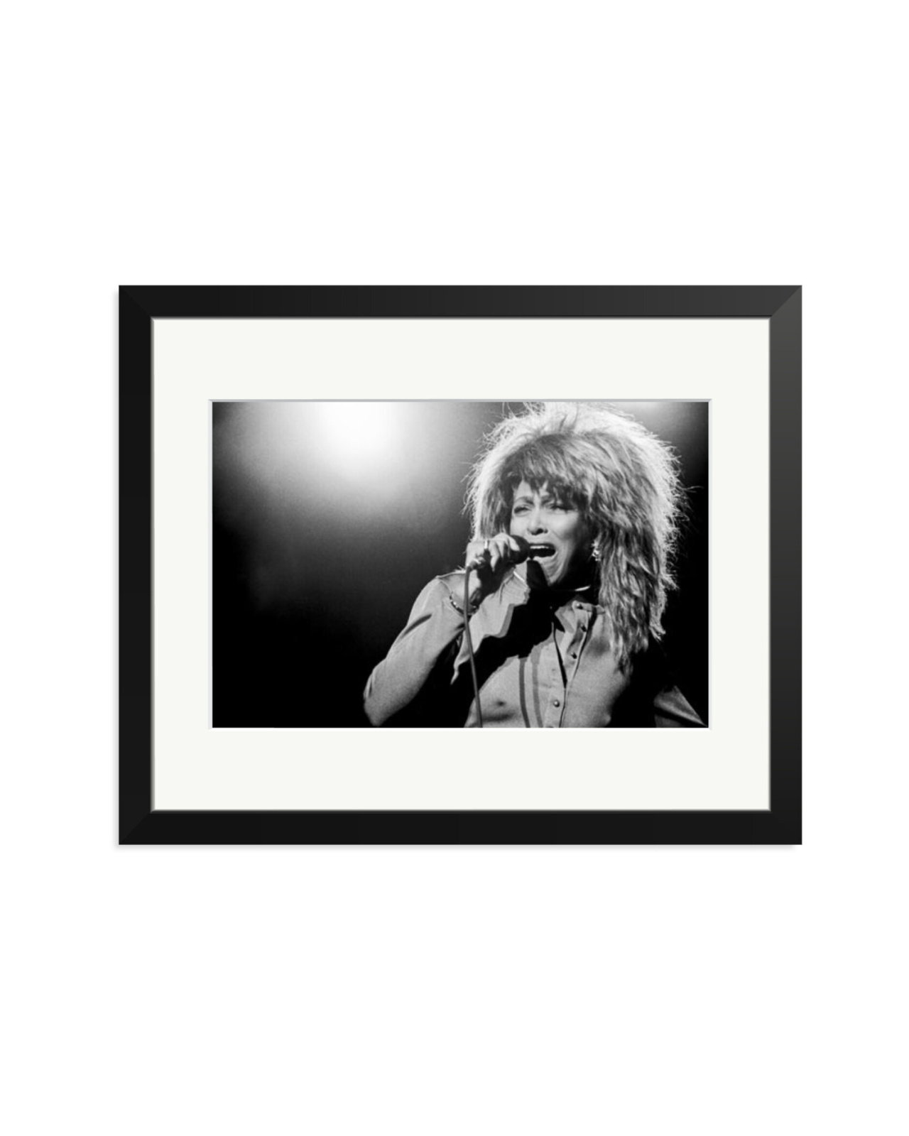 Tina Turner on stage in 1987 Black / Medium