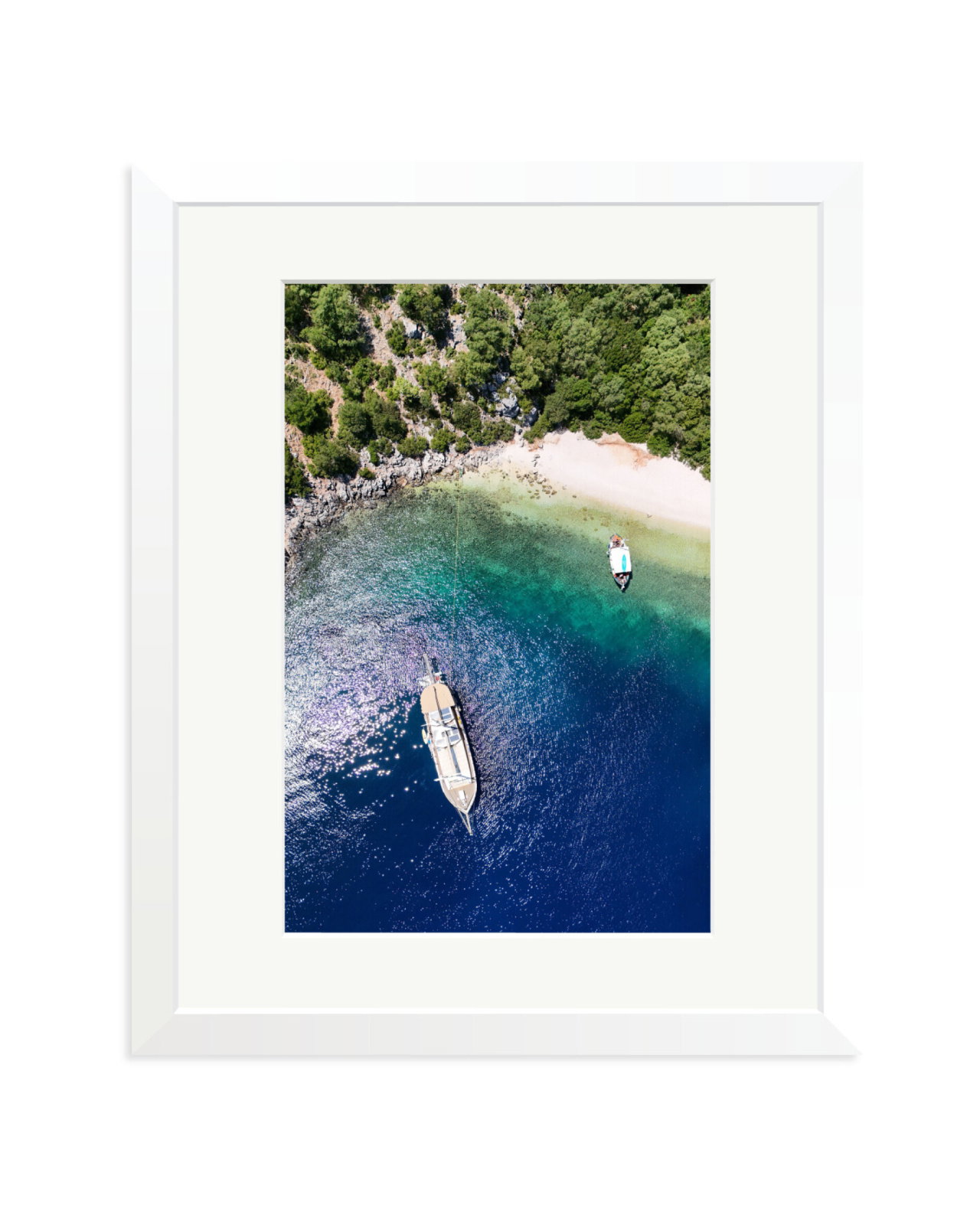 Sailing in Kefalonia White / Medium
