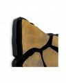 Sova brass wall decoration