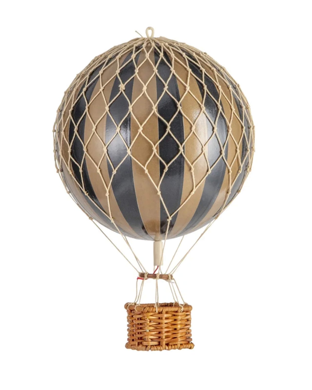 Travels Light luftballong svart/guld