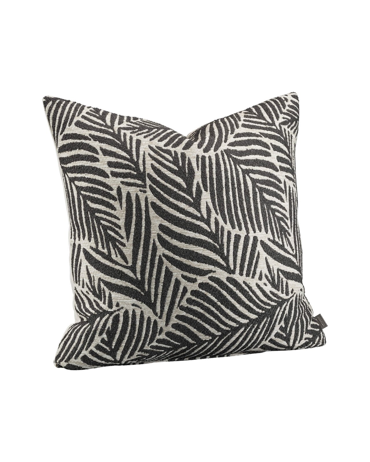 Nomad Leaf Cushion Cover Gray