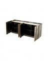 Nottingham Dresser Mirror Glass / Brushed Brass