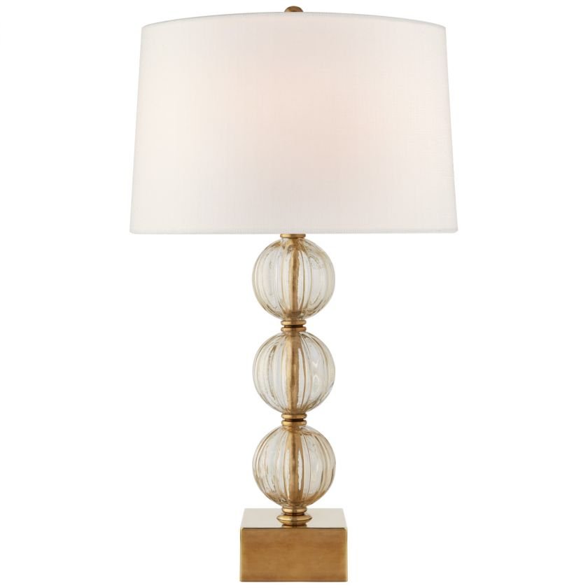 Sazerac Large Table Lamp Gold Murano Glass