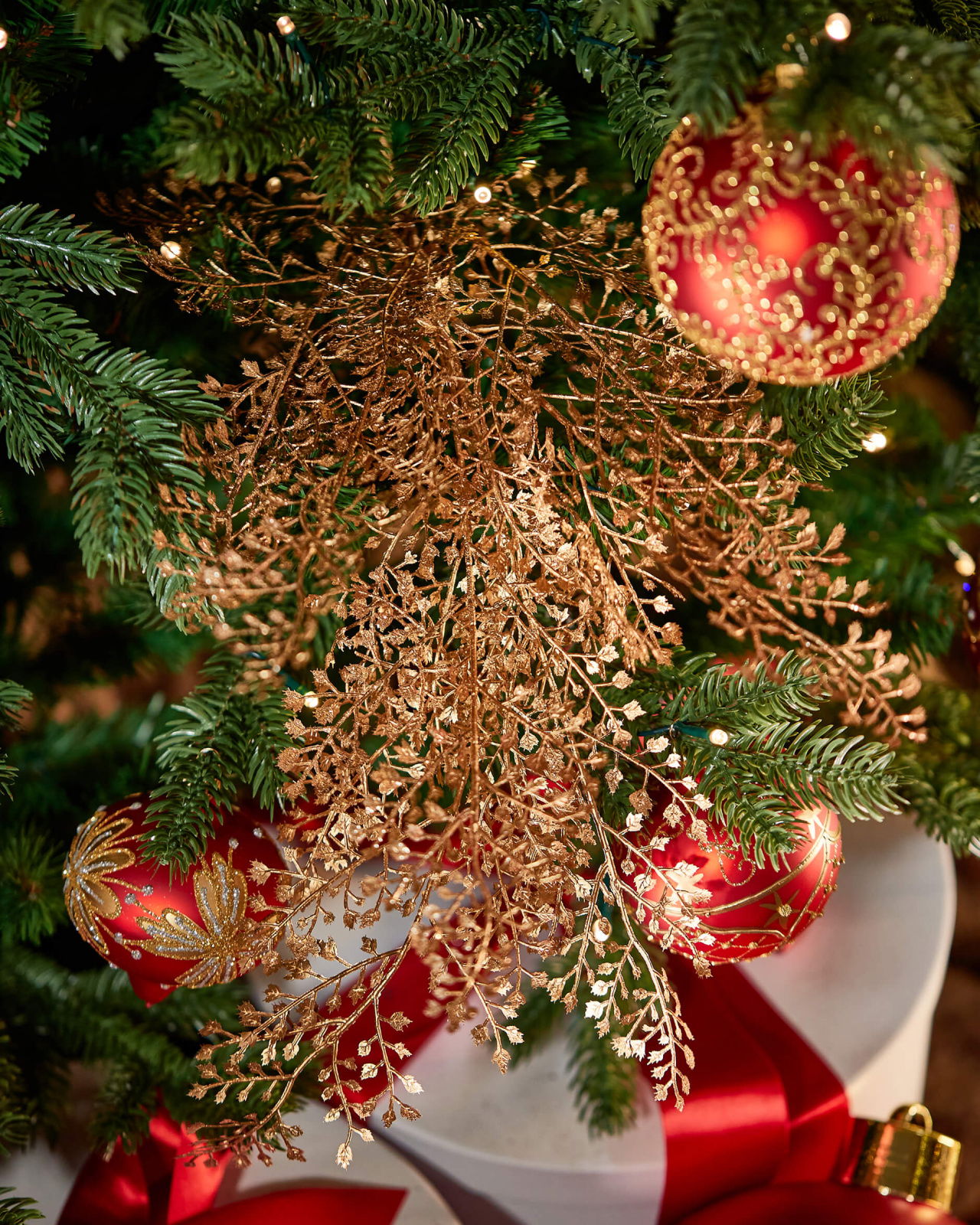 Millie glitterkvist guld