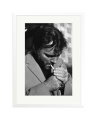 Burton lighting a cigarette White / XL