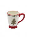 Carmina Mug White/Red