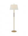Griffin Floor Lamp  Antique Brass L