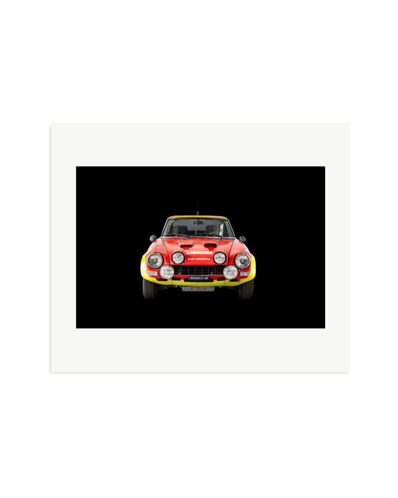 Fiat Abarth Print Only / Large