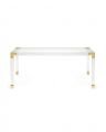 Jacques Dining Table Brass