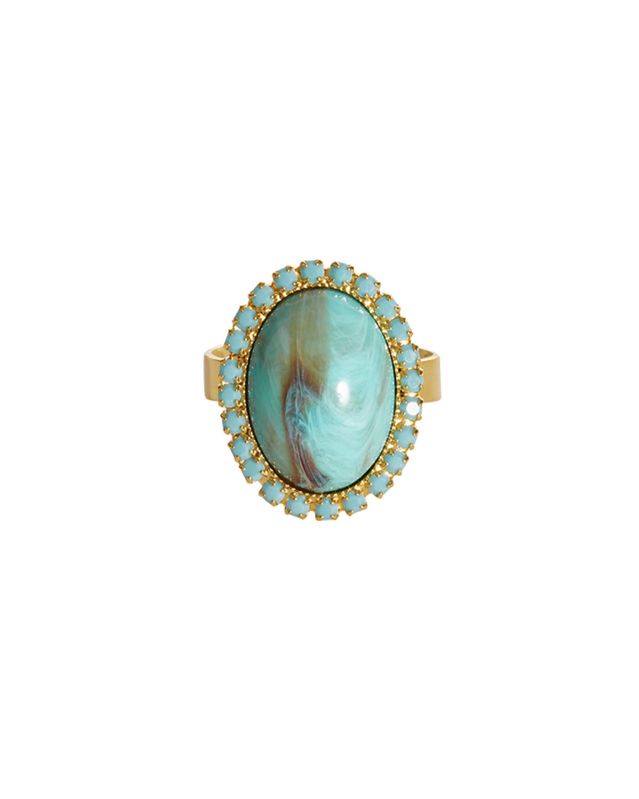 Boho ring turquoise