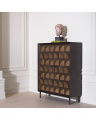 Kumo cabinet dark brown oak veneer