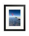 Flying into Melbourne Black / Small