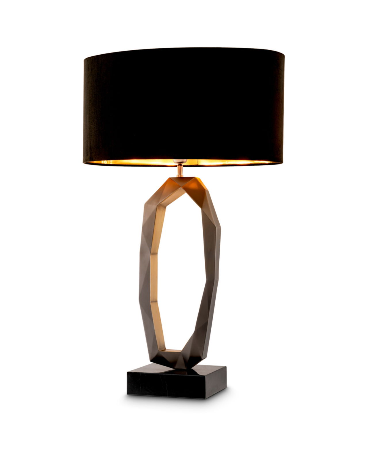 Santos Table Lamp Gunmetal